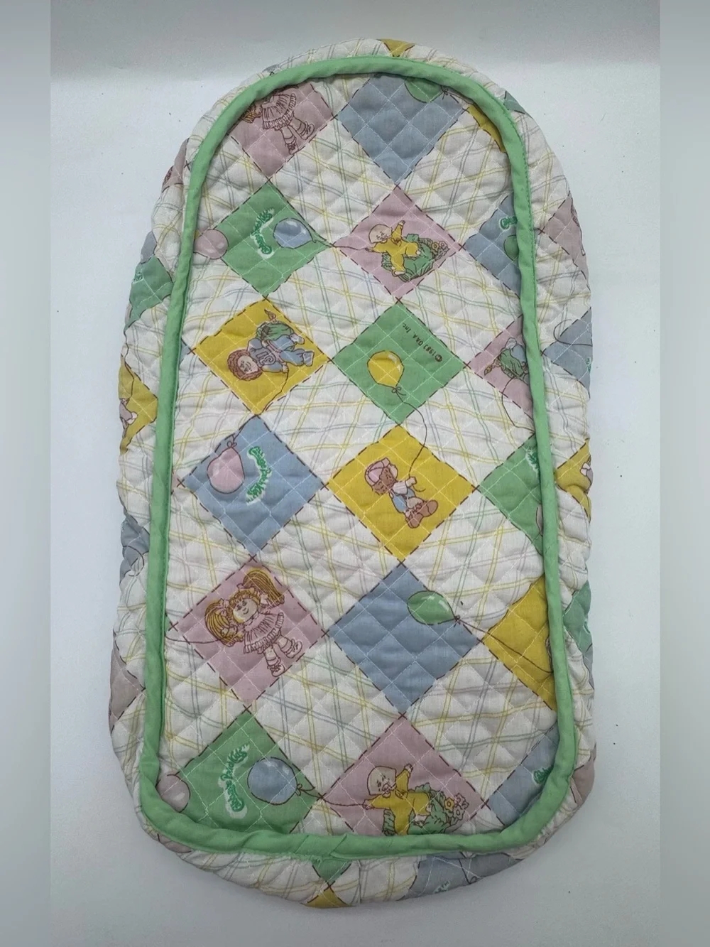 Vintage 1983 Cabbage Patch Kids Quilted Doll Carrier